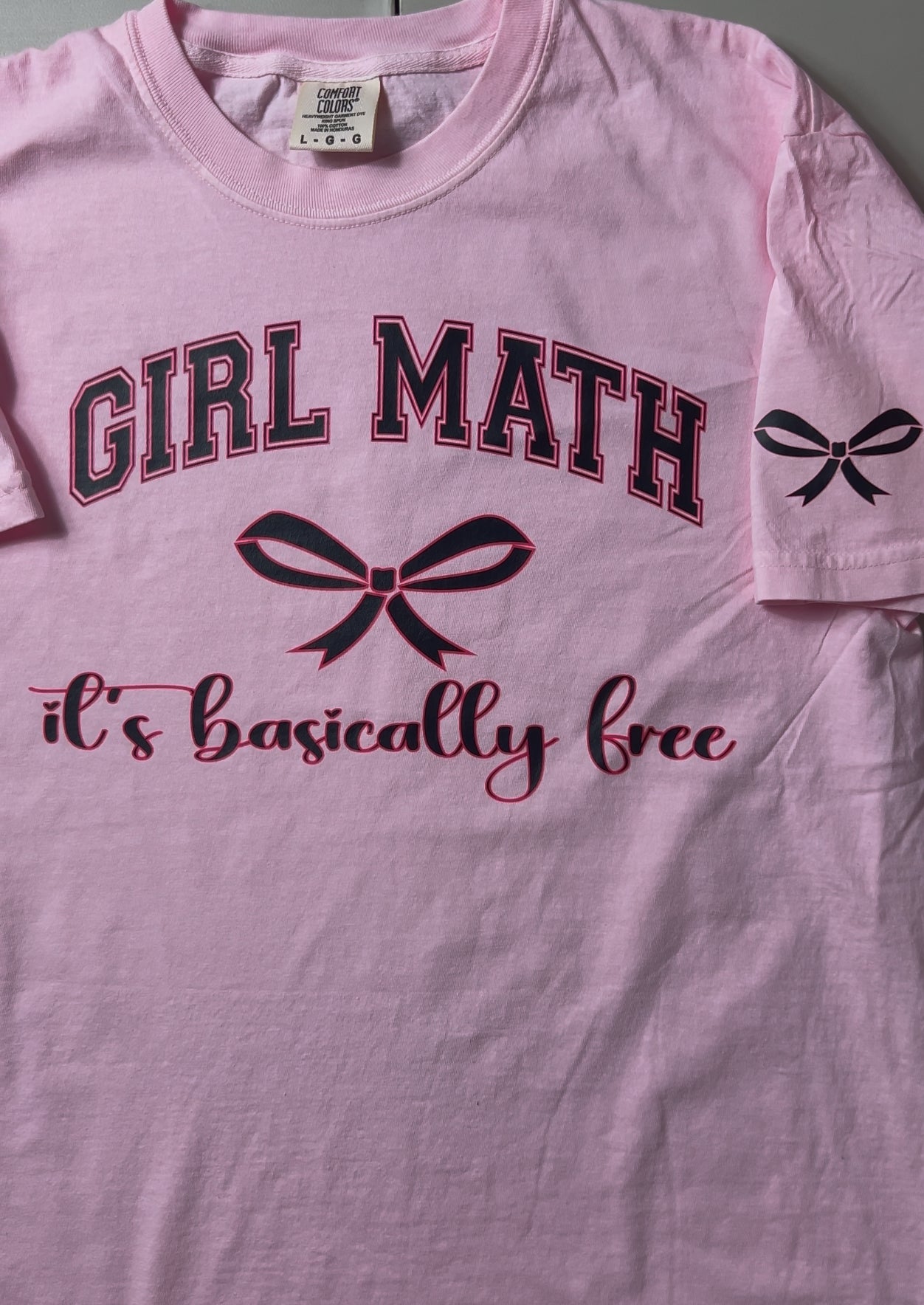 “Girl Math” Tee It’s basically free