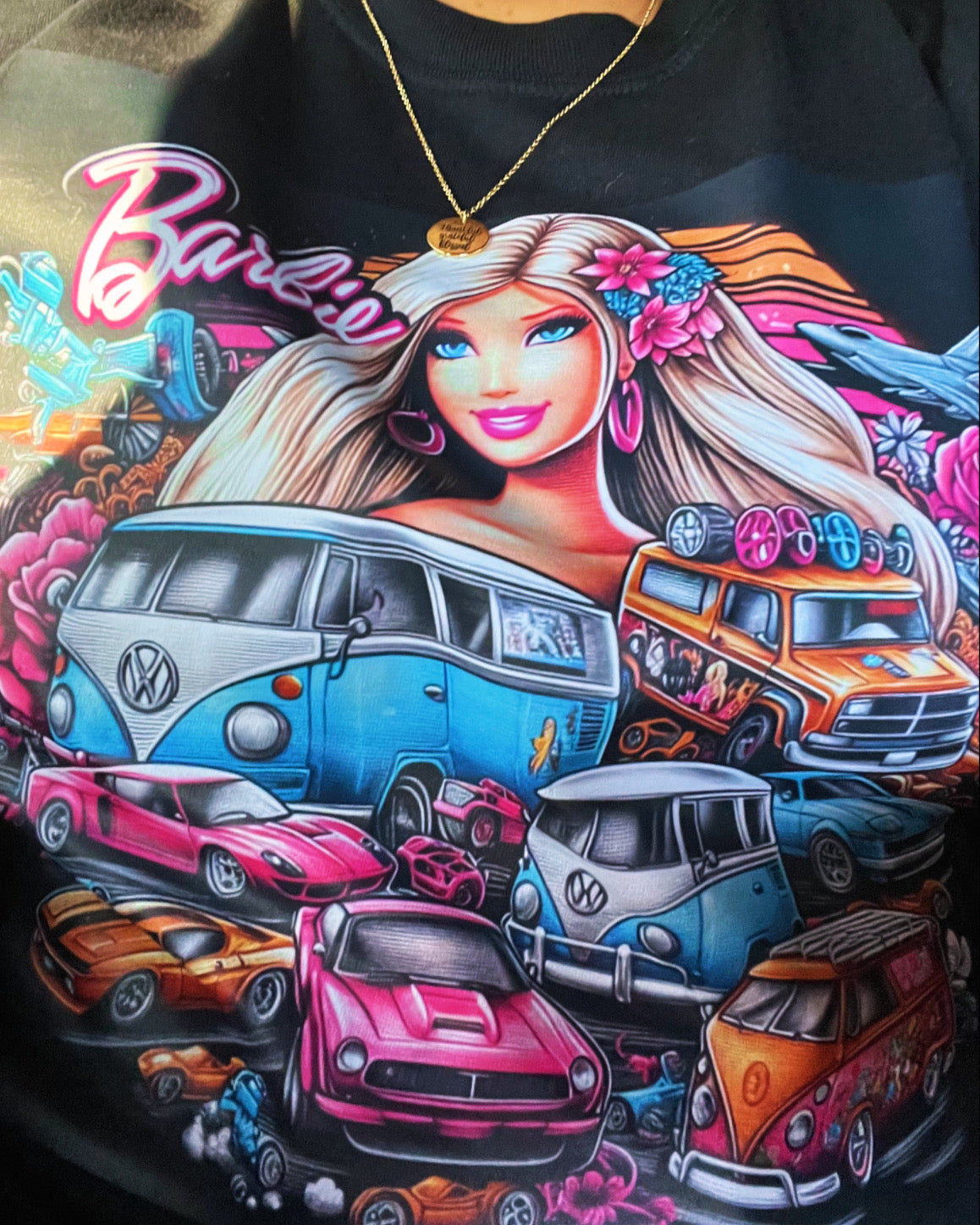 "Barbie+Kombi" Inspired Custom Made Tee