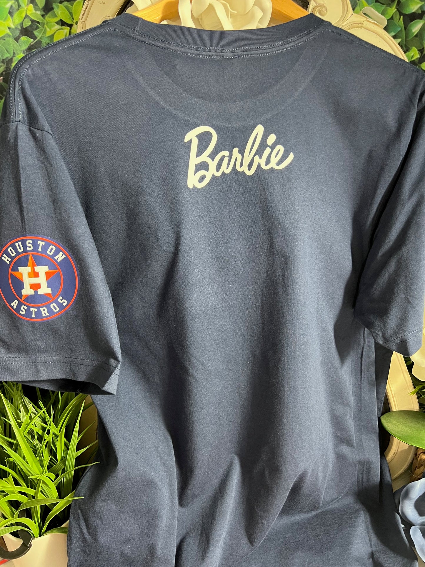 Custom Barbie-Astros Inspired Tee